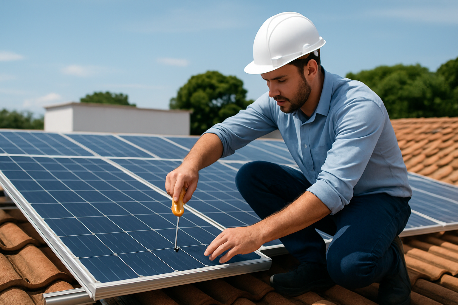 Guia instalação energia solar para empresas (com Quiz)