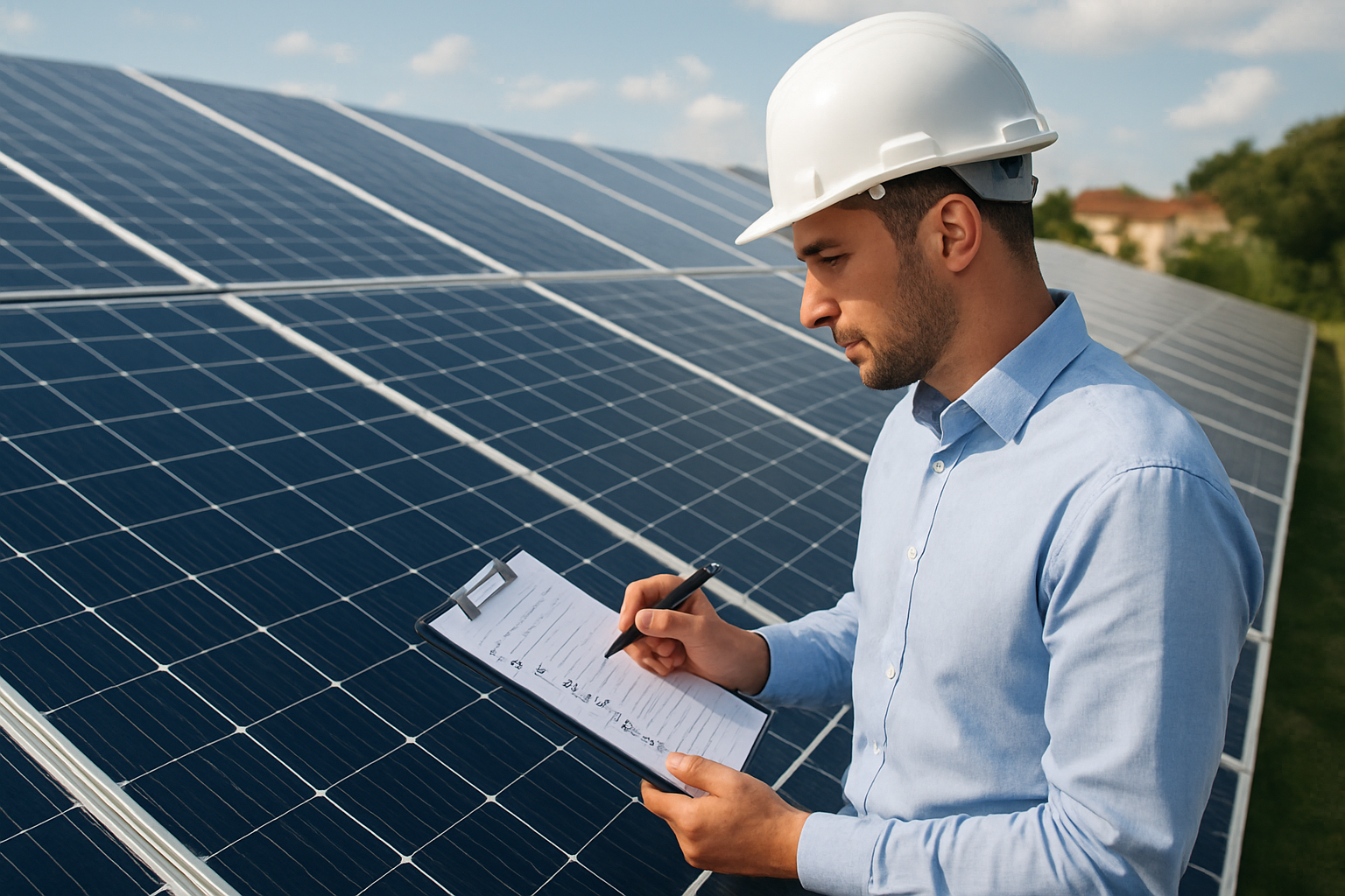 Checklist Avançado de Energia Solar (com Quiz)