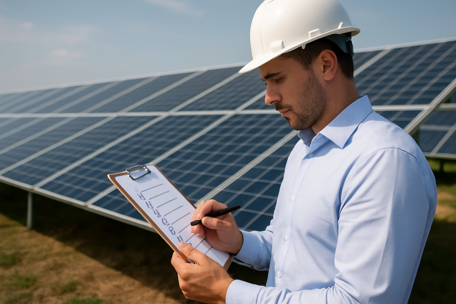 Checklist Avançado de Energia Solar para Resultados (com Quiz)