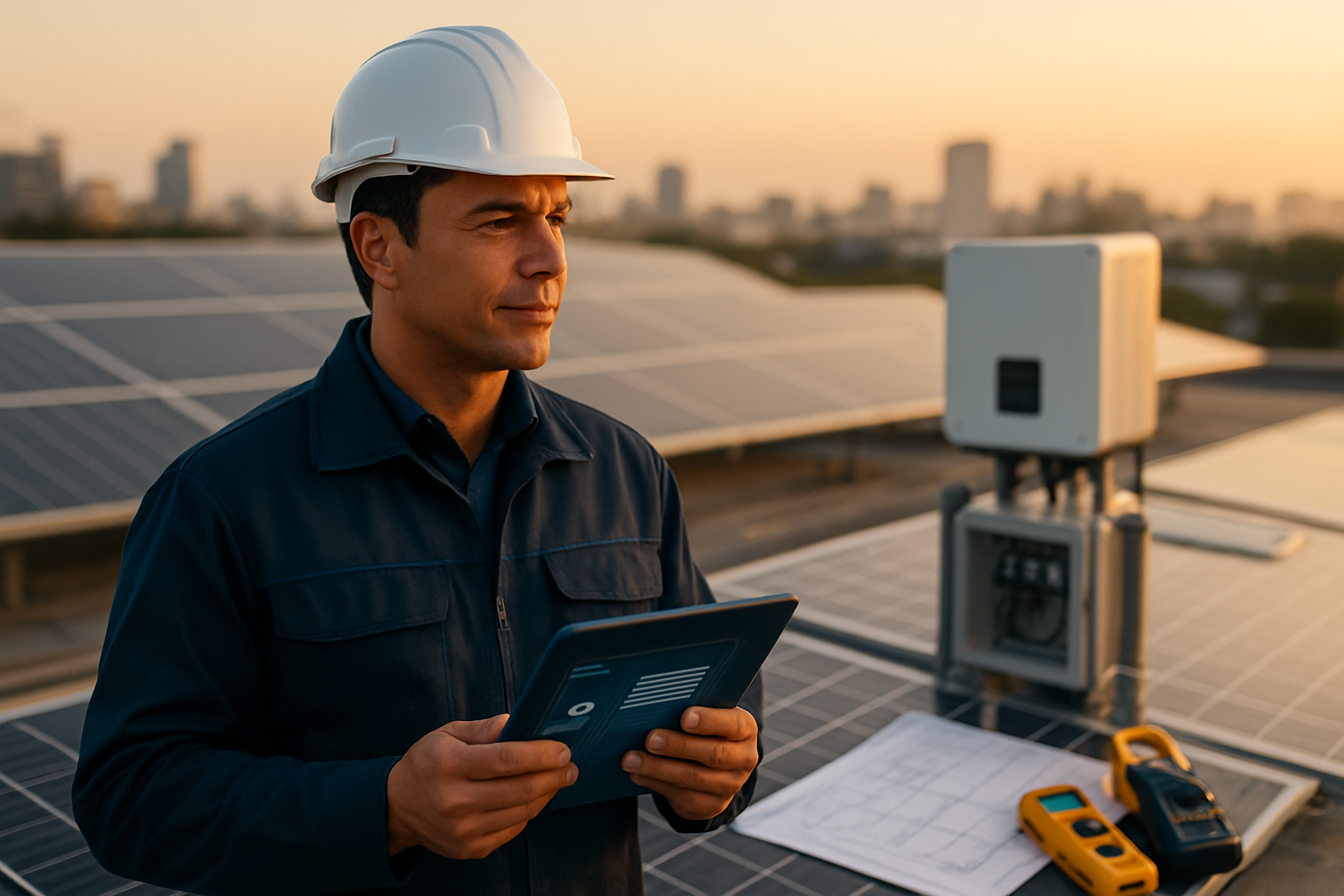 Checklist Avançado de Energia Solar para Resultados (com Quiz)