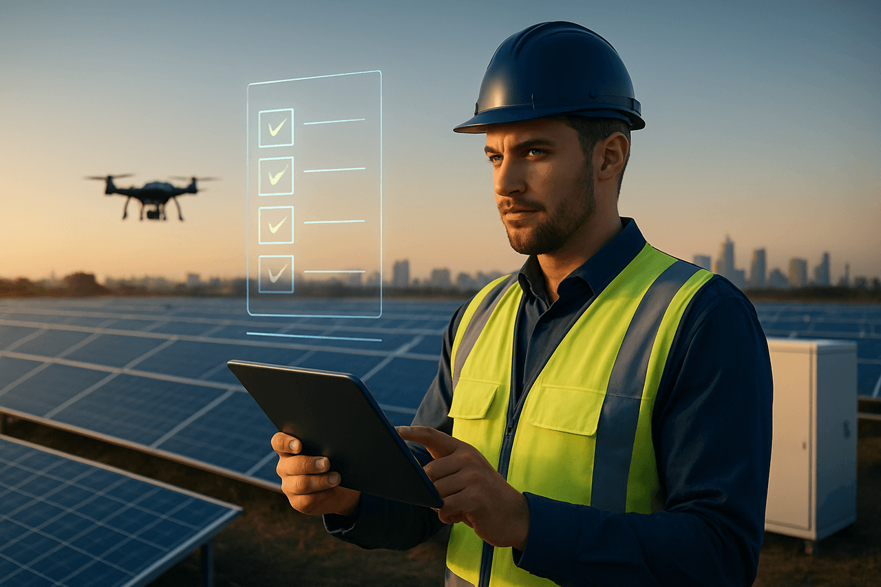 Checklist Avançado de Energia Solar (com Quiz)
